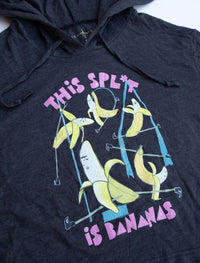 This Spl*t is Bananas Lite Cropped Hoodie