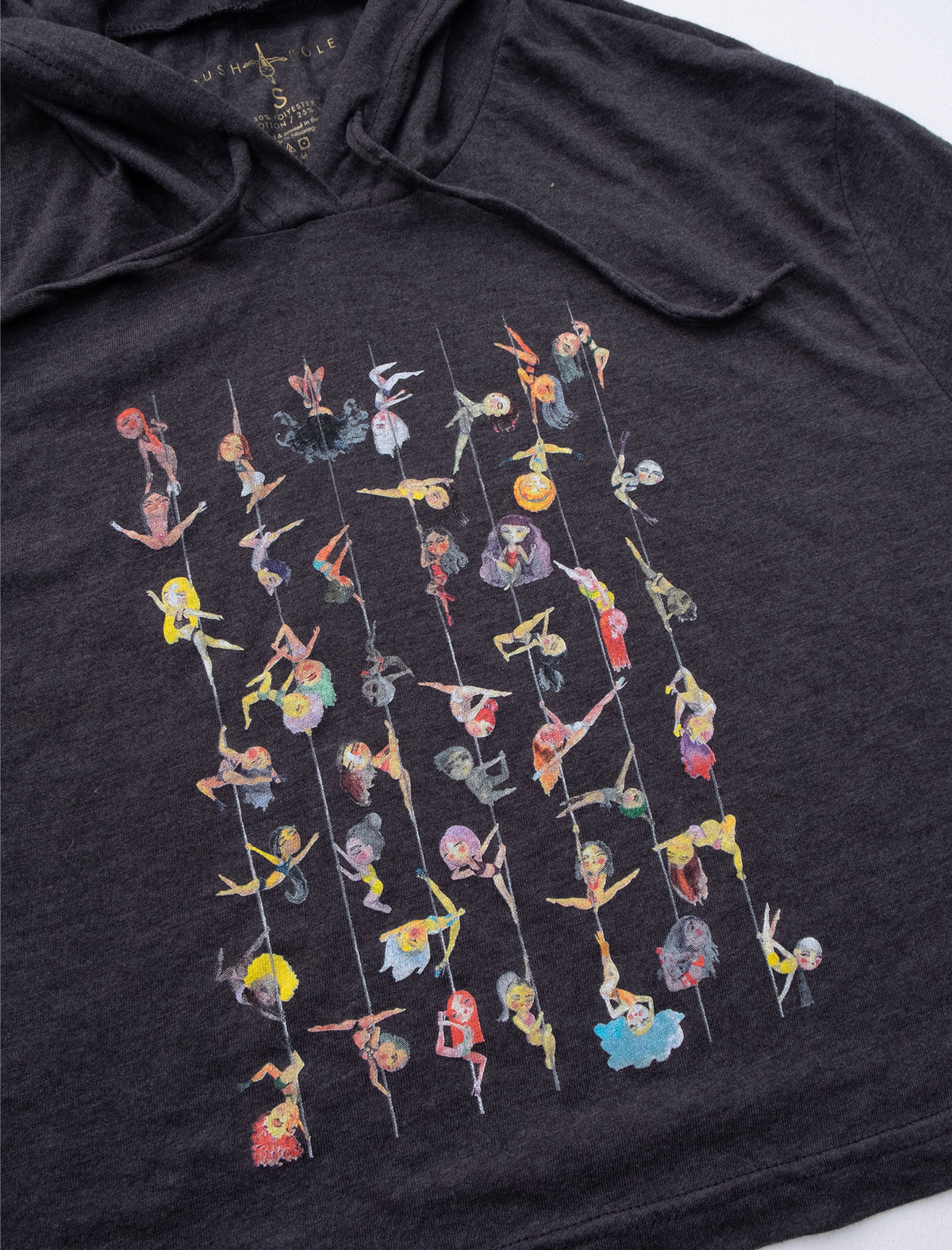 Off Duty Poler Lite Cropped Hoodie