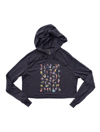 Off Duty Poler Lite Cropped Hoodie