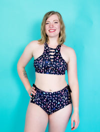 Off Duty Poler Criss Cross Bra