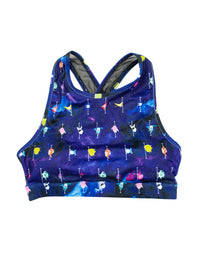 Beast Mode Galaxy Cross Mesh Bra