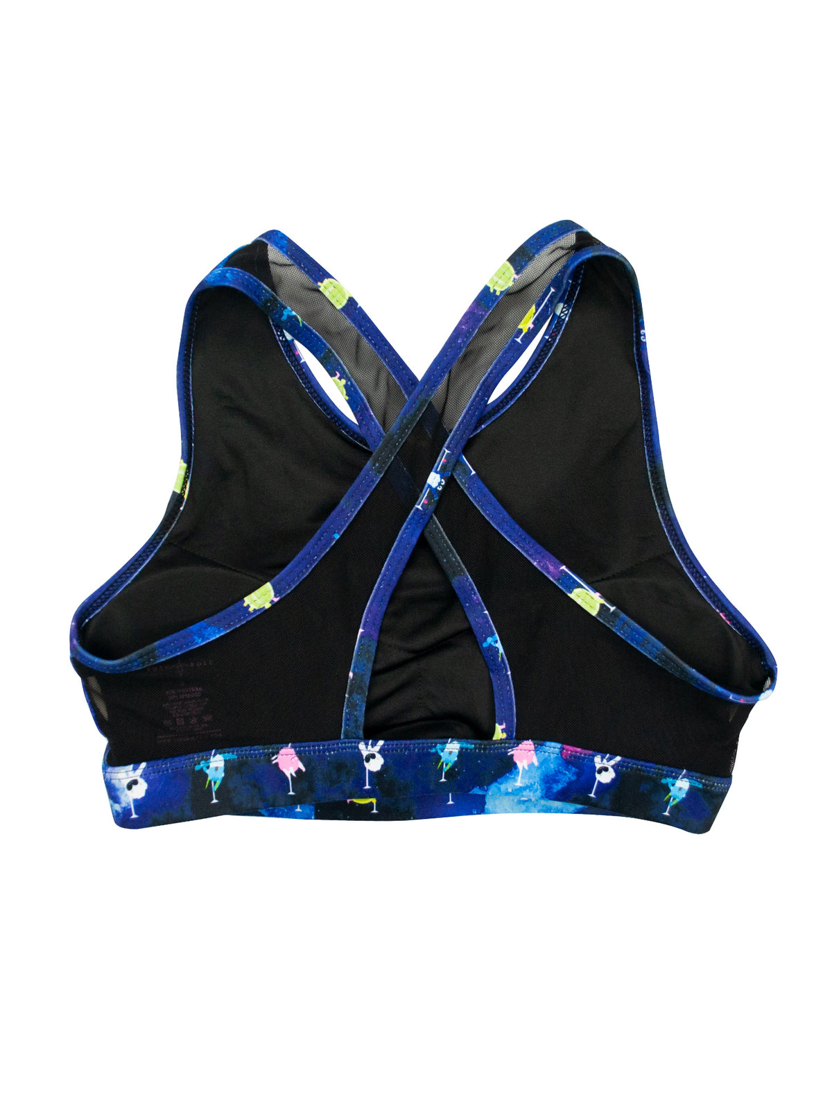 Beast Mode Galaxy Cross Mesh Bra