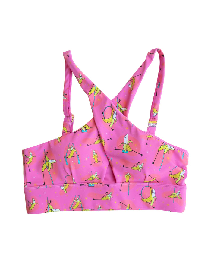 Banana Splits Pink Peekaboo Bra