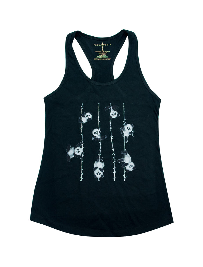 Poling Pandas Racerback Tank