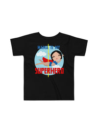 Mama Is My Superhero Customizable Toddler Tee