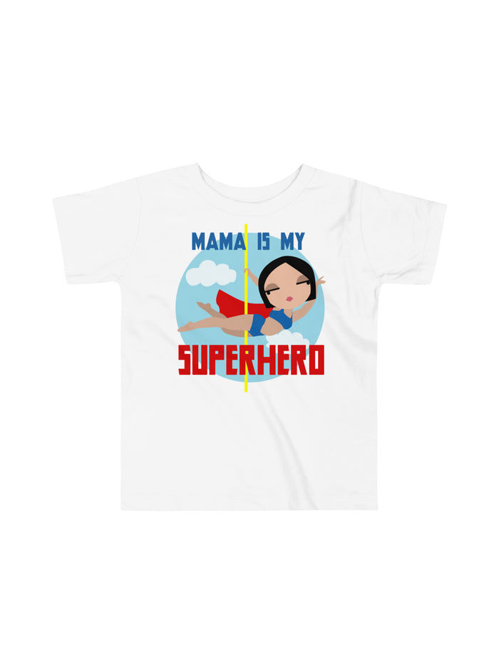 Mama Is My Superhero Customizable Toddler Tee