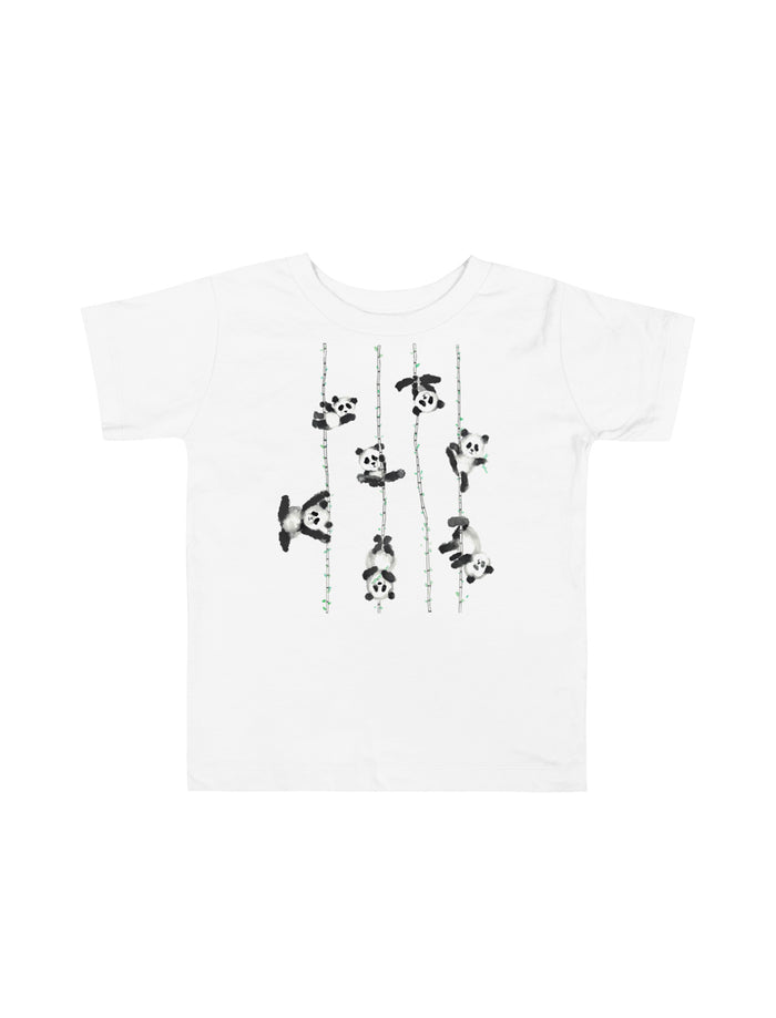 Poling Pandas Toddler Short Sleeve T-Shirt