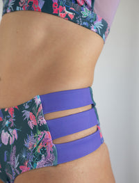Pole & Plants Forest Strappy Side Shorts