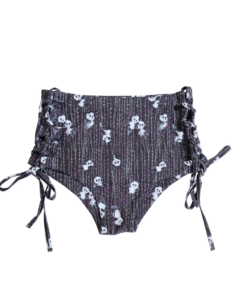 Night Poling Pandas Lattice Shorts