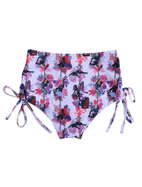Pole & Plants Lavender Lattice Shorts