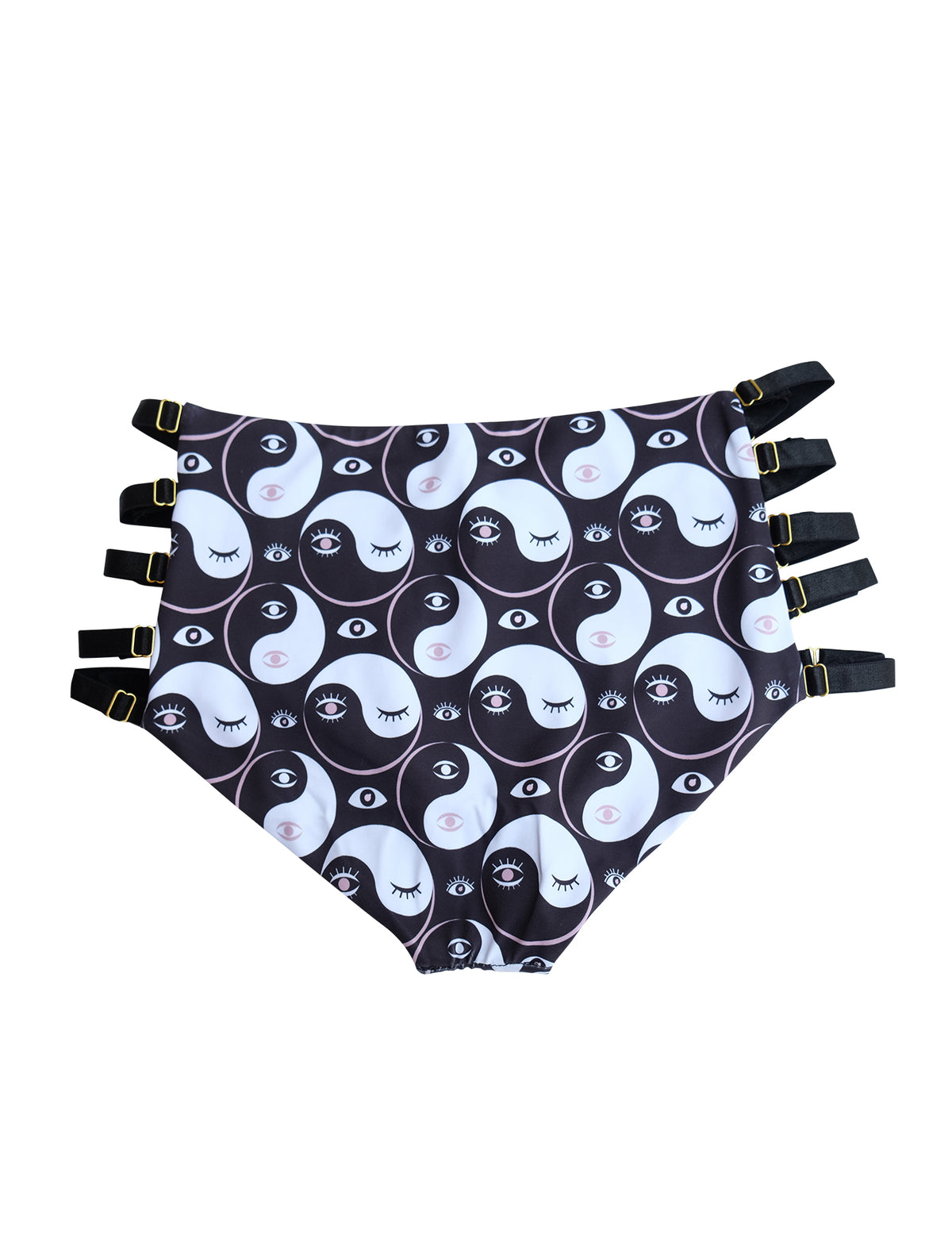 Yin Yang Eyes Midnight Super Strap Shorts