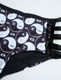 Yin Yang Eyes Midnight Super Strap Shorts