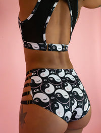 Yin Yang Eyes Midnight Super Strap Shorts