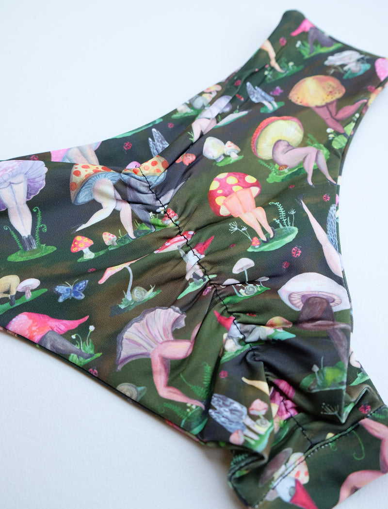 Fruiting Bodies Mushrooms French Cut Shorts