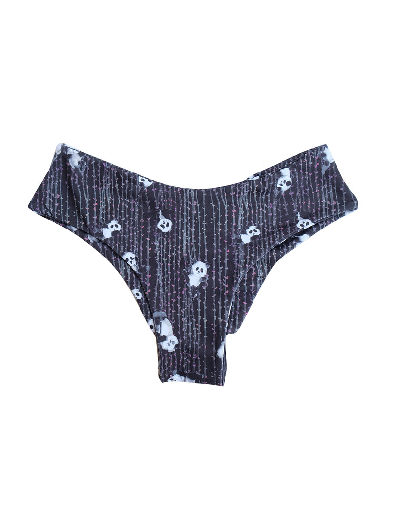 Night Poling Pandas French Cut Shorts