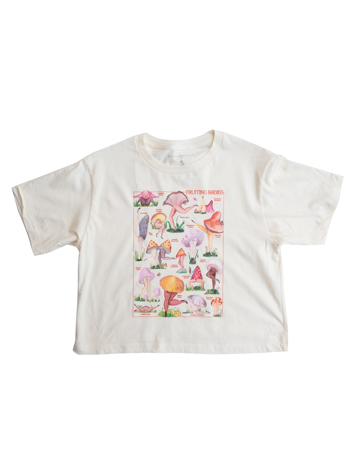 Fruiting Bodies Mushrooms Boxy Tee