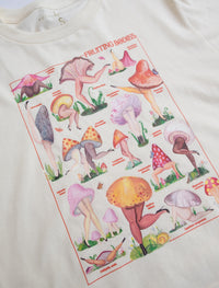 Fruiting Bodies Mushrooms Boxy Tee