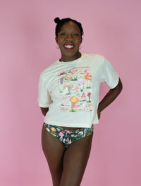 Fruiting Bodies Mushrooms Boxy Tee