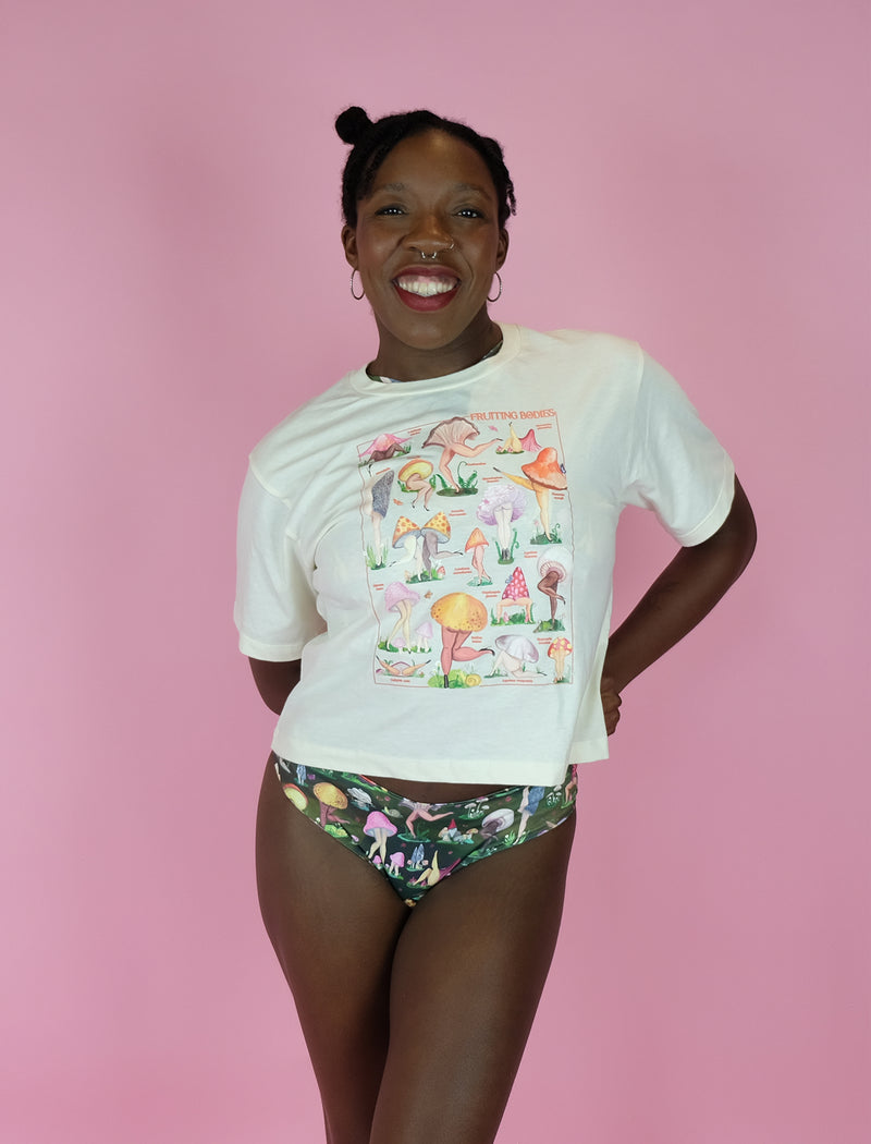 Fruiting Bodies Mushrooms Boxy Tee
