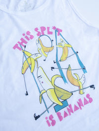 This Spl*t is Bananas Cropped Tank