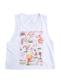 Fruiting Bodies Mushrooms Cropped Tank