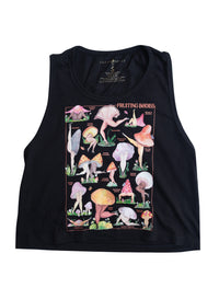 Fruiting Bodies Mushrooms Cropped Tank