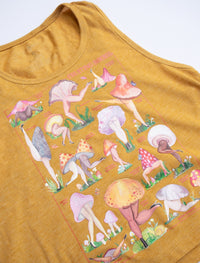 Fruiting Bodies Mushrooms Cropped Tank