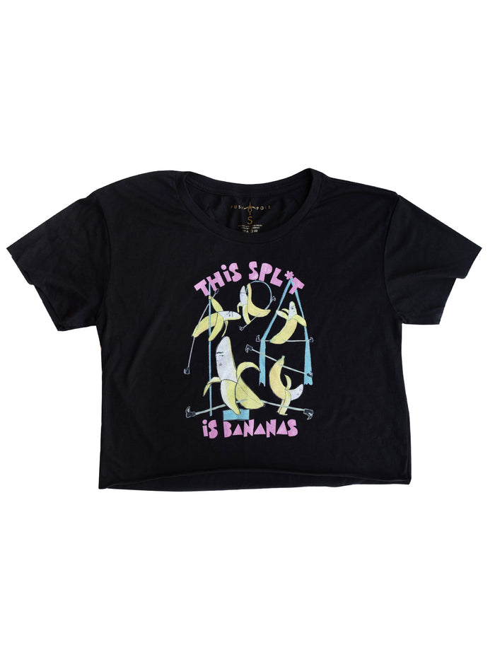 This Spl*t is Bananas Slightly Cropped Tee