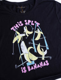 This Spl*t is Bananas Slightly Cropped Tee
