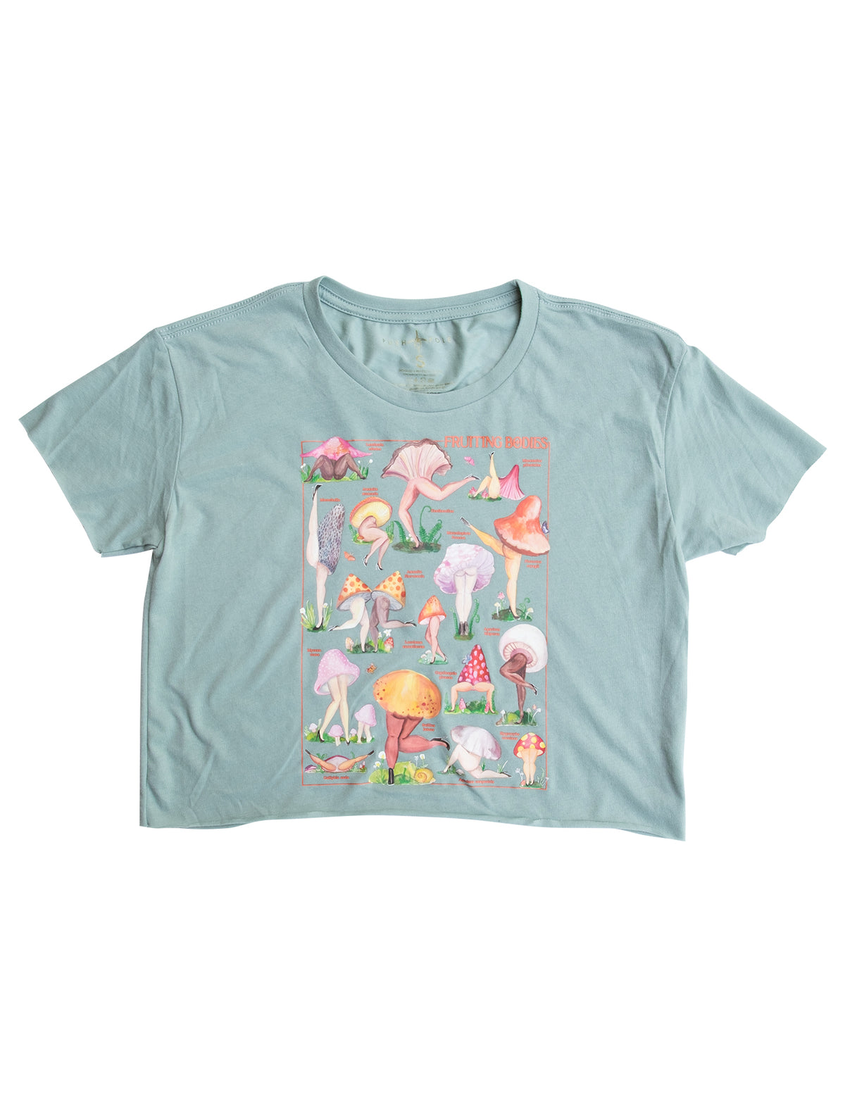 Fruiting Bodies Mushrooms Crop Tee