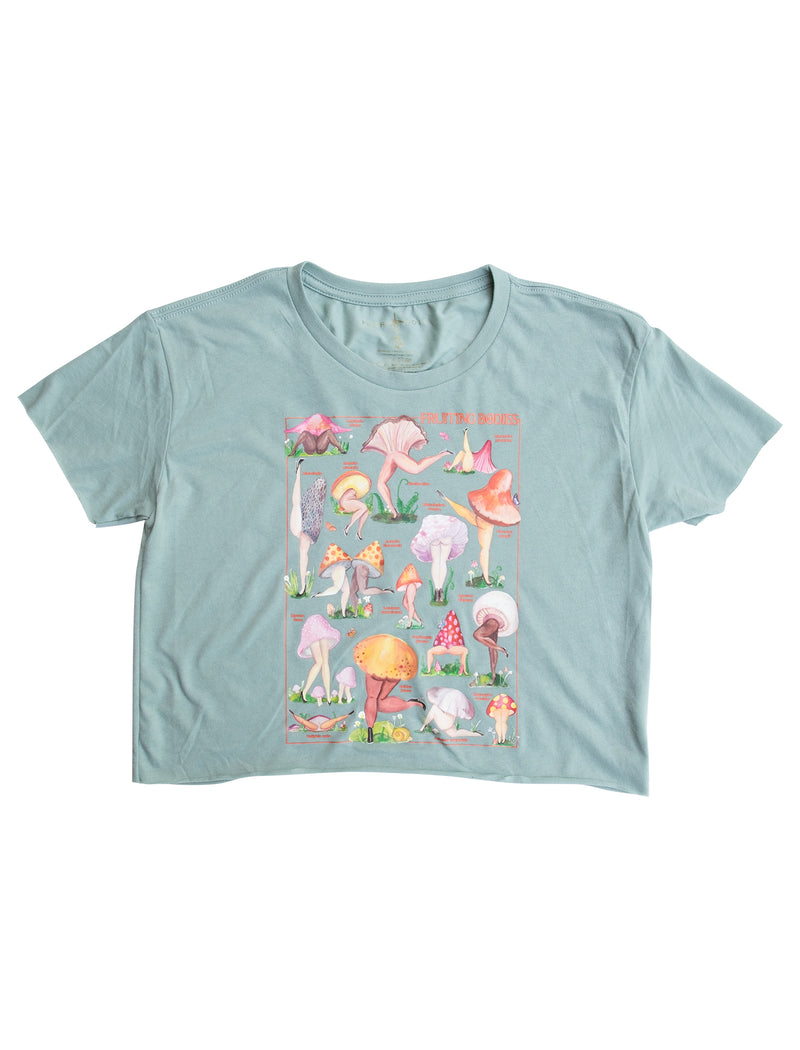 Fruiting Bodies Mushrooms Crop Tee