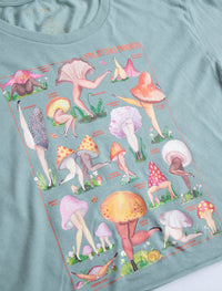 Fruiting Bodies Mushrooms Crop Tee