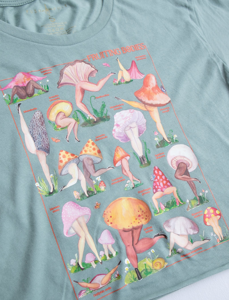 Fruiting Bodies Mushrooms Crop Tee