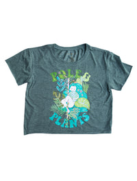 Pole & Plants Crop Tee