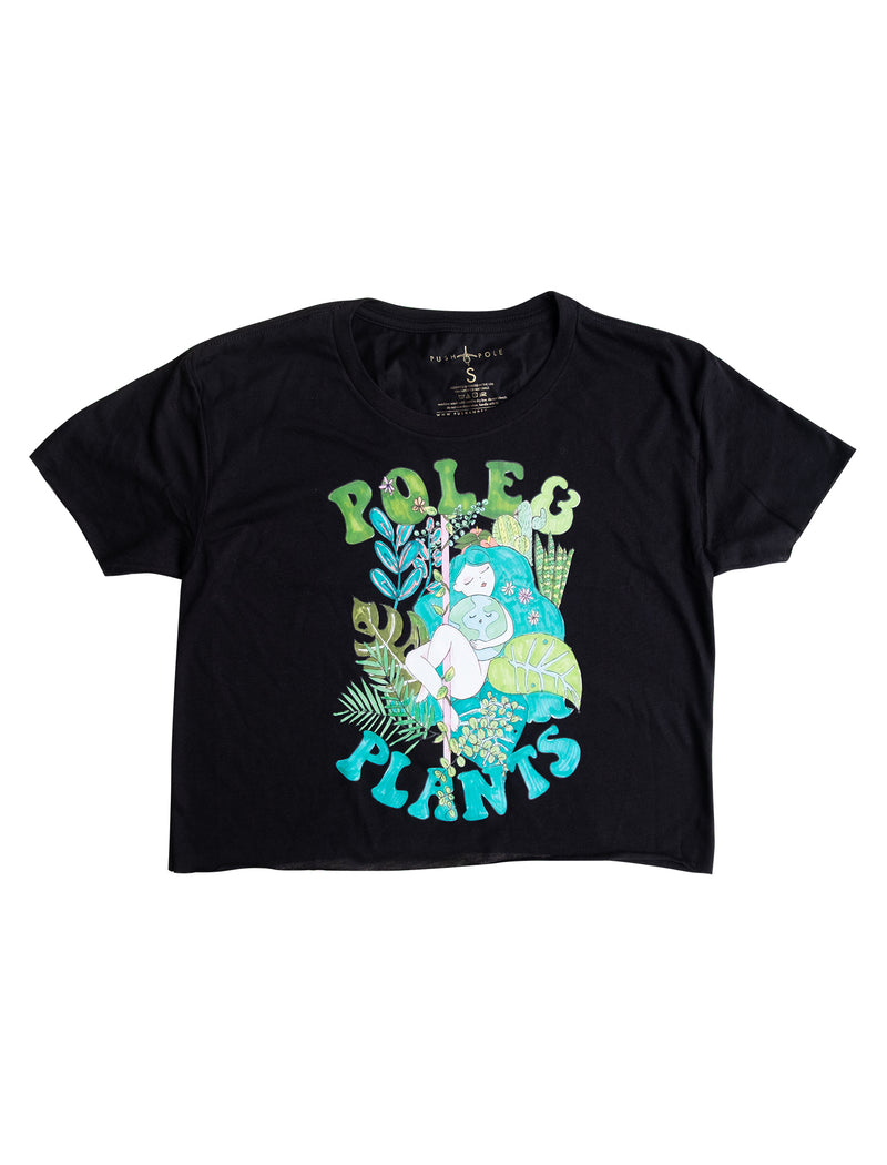 Pole & Plants Crop Tee
