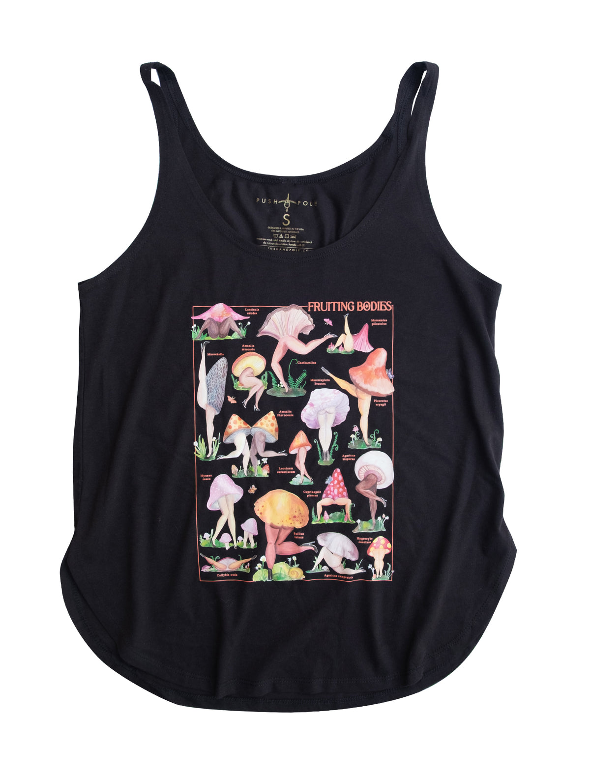 Fruiting Bodies Mushrooms Flowy Tank