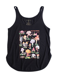 Fruiting Bodies Mushrooms Flowy Tank