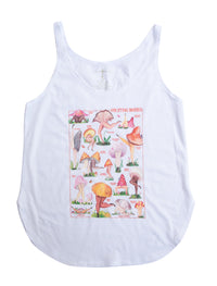 Fruiting Bodies Mushrooms Flowy Tank