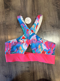 *SAMPLE* Rainbow Dancers Peekaboo Bra Sz M