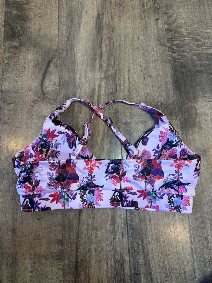 *SAMPLE* Pole & Plants Lavender Twist Bra Sz M