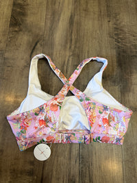 *SAMPLE* Pole & Plants Pink Scoop Bra Sz M