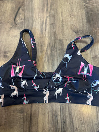 *SAMPLE* Circus Sloths V Bra Sz M