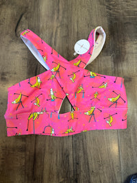 *SAMPLE* Banana Splits Pink Peekaboo Bra Sz M