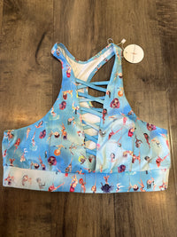 *SAMPLE* Head in Cloud Criss Cross Front Bra Sz M