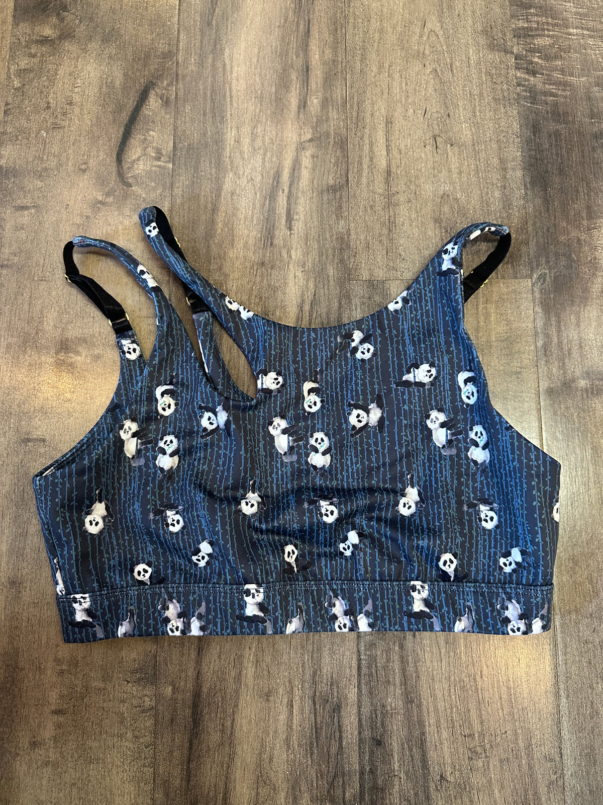 *SAMPLE* Poling Pandas Asymmetrical Bra Sz S/M