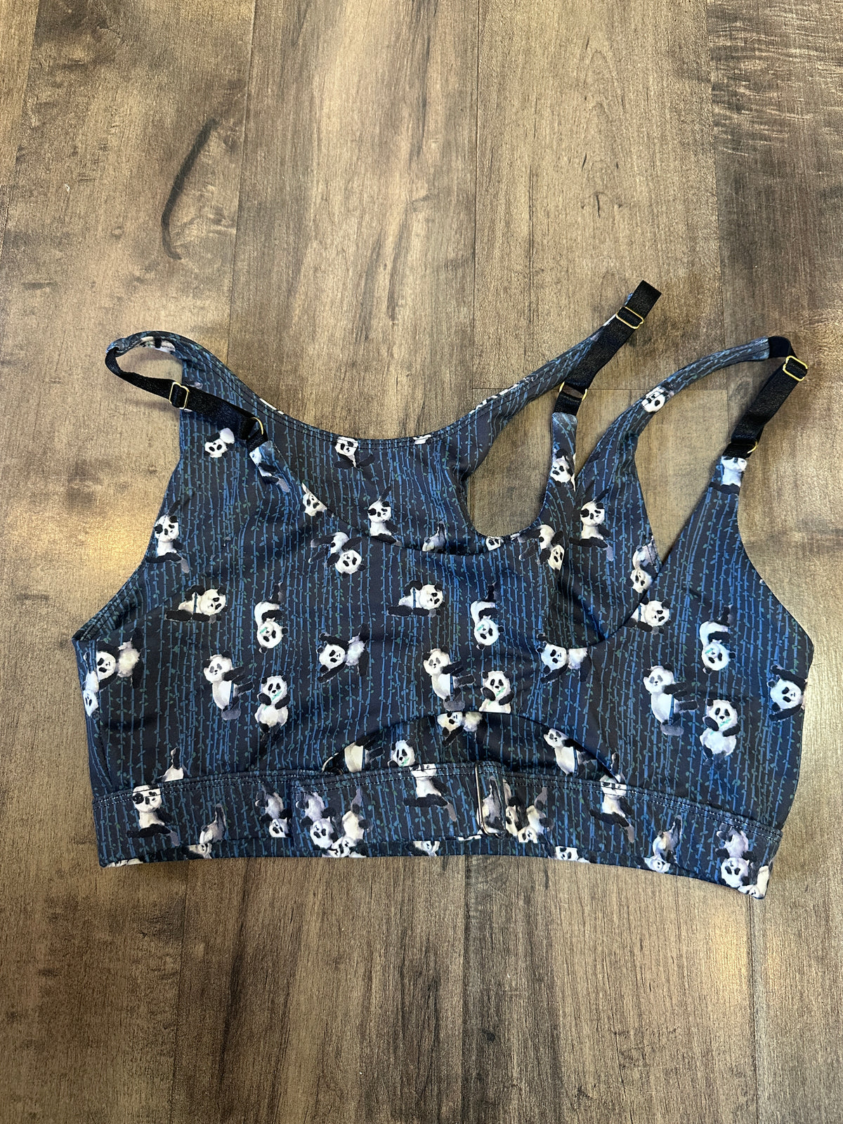 *SAMPLE* Poling Pandas Asymmetrical Bra Sz S/M