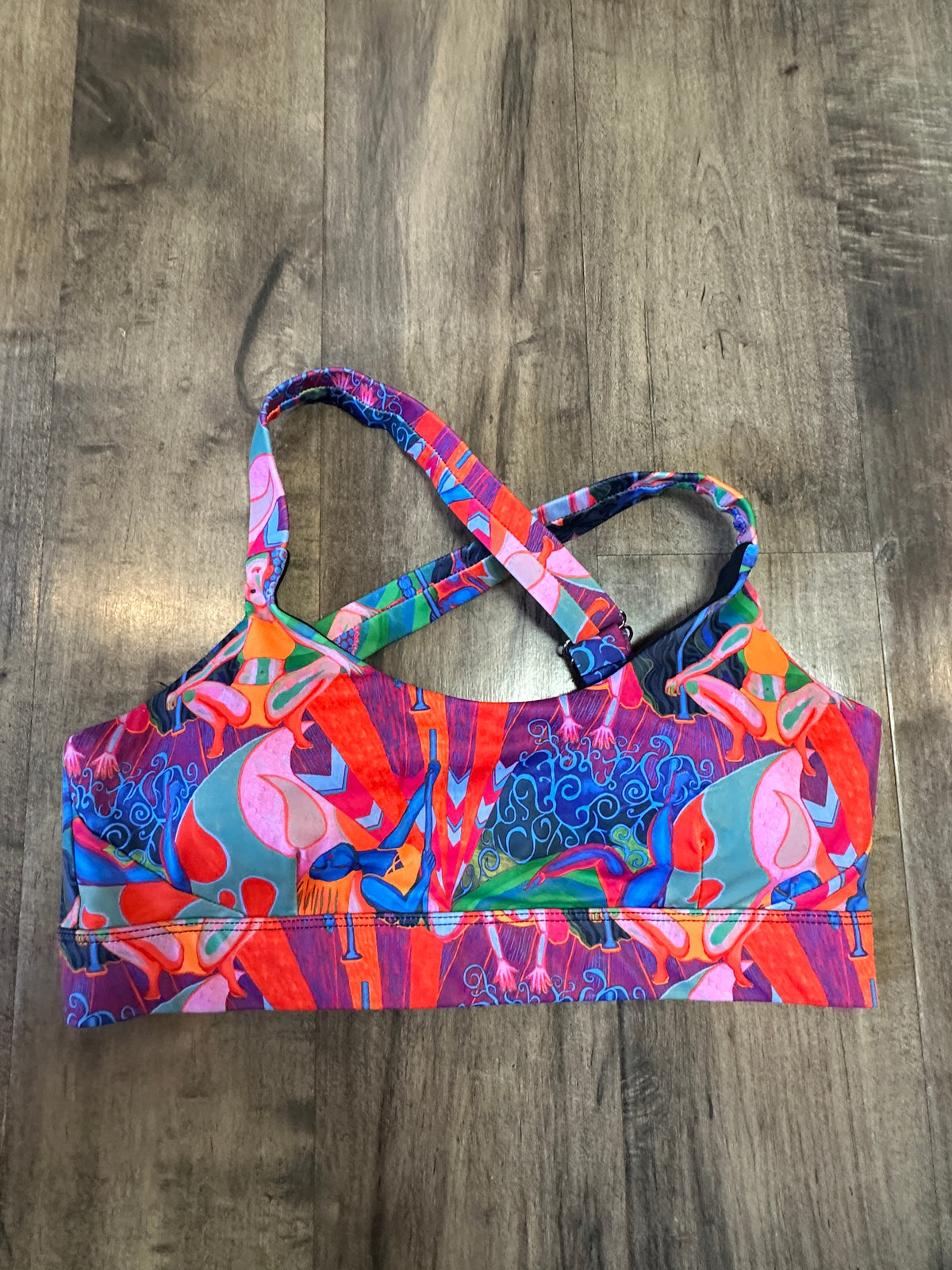 *SAMPLE* Rainbow Dancers Sunset Bra Sz M