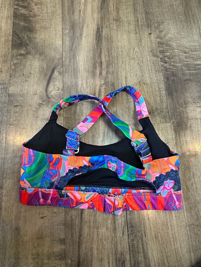 *SAMPLE* Rainbow Dancers Sunset Bra Sz M