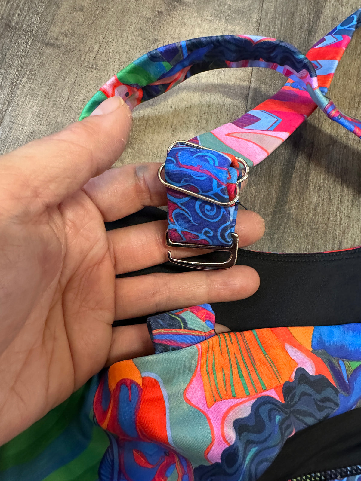 *SAMPLE* Rainbow Dancers Sunset Bra Sz M