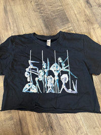 *PRE-LOVED* Pole Sisters Crop Tee Sz M/L